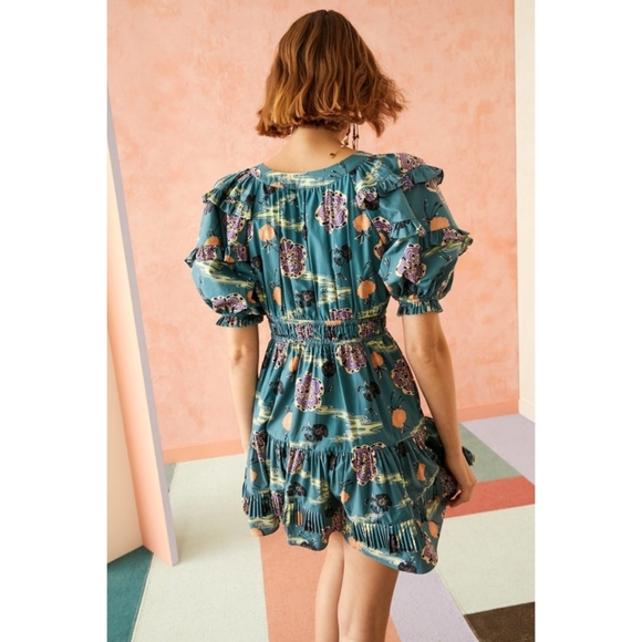 EUC Ulla Johnson Naomi Dress in River - Picture 7 of 15